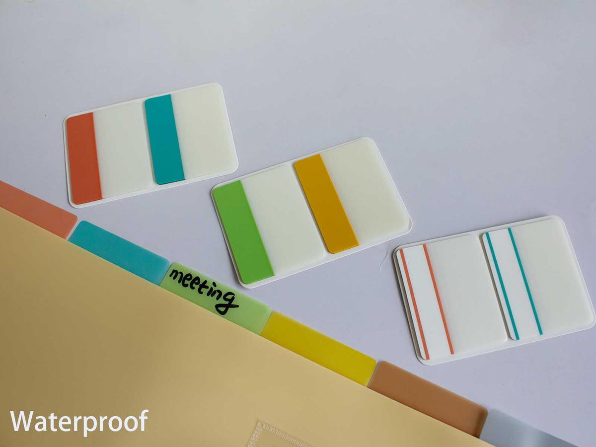 ELII 500 PCS Tabs 2 Inch Book Tabs Sticky Index Tabs,File Tabs