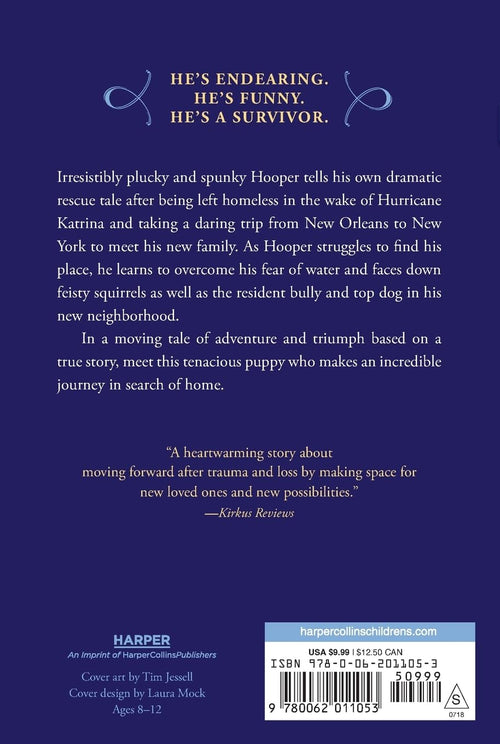 Hooper Finds a Family: A Hurricane Katrina Dog's Survival Tale – A Moving Chapter Book for Kids (Ages 8-12) About a Plucky Puppy Overcoming Trauma
