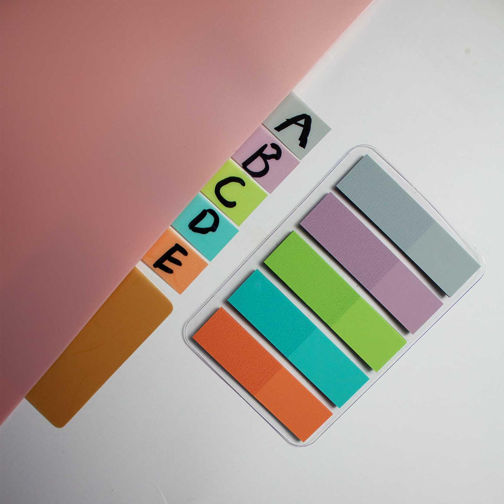 ELII 500 PCS Tabs 2 Inch Book Tabs Sticky Index Tabs,File Tabs