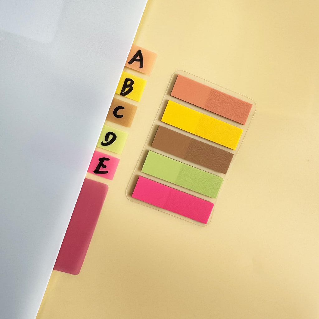 ELII 500 PCS Tabs 2 Inch Book Tabs Sticky Index Tabs,File Tabs