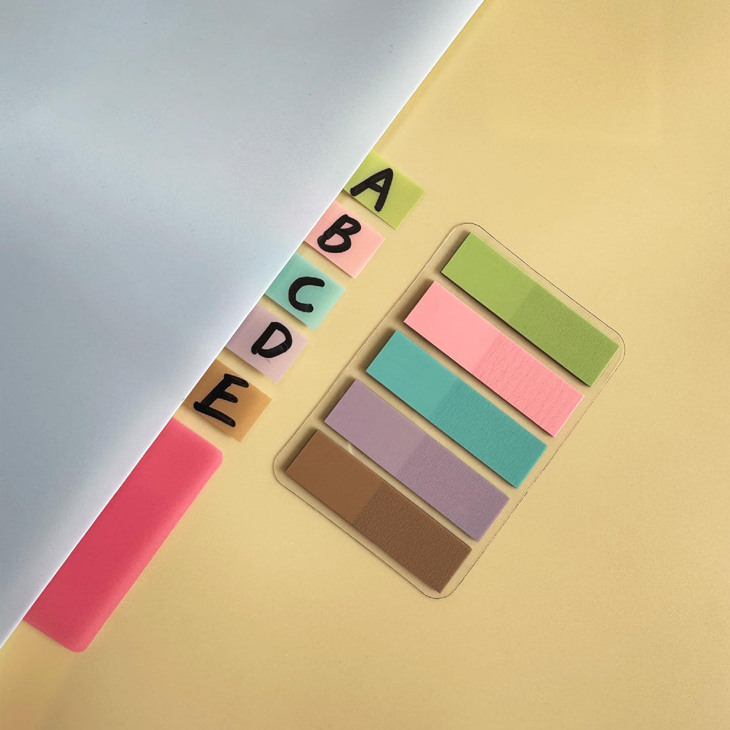 ELII 500 PCS Tabs 2 Inch Book Tabs Sticky Index Tabs,File Tabs
