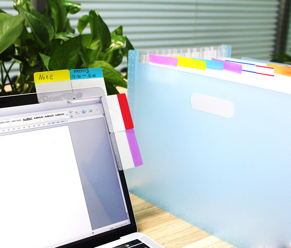 ELII 500 PCS Tabs 2 Inch Book Tabs Sticky Index Tabs,File Tabs