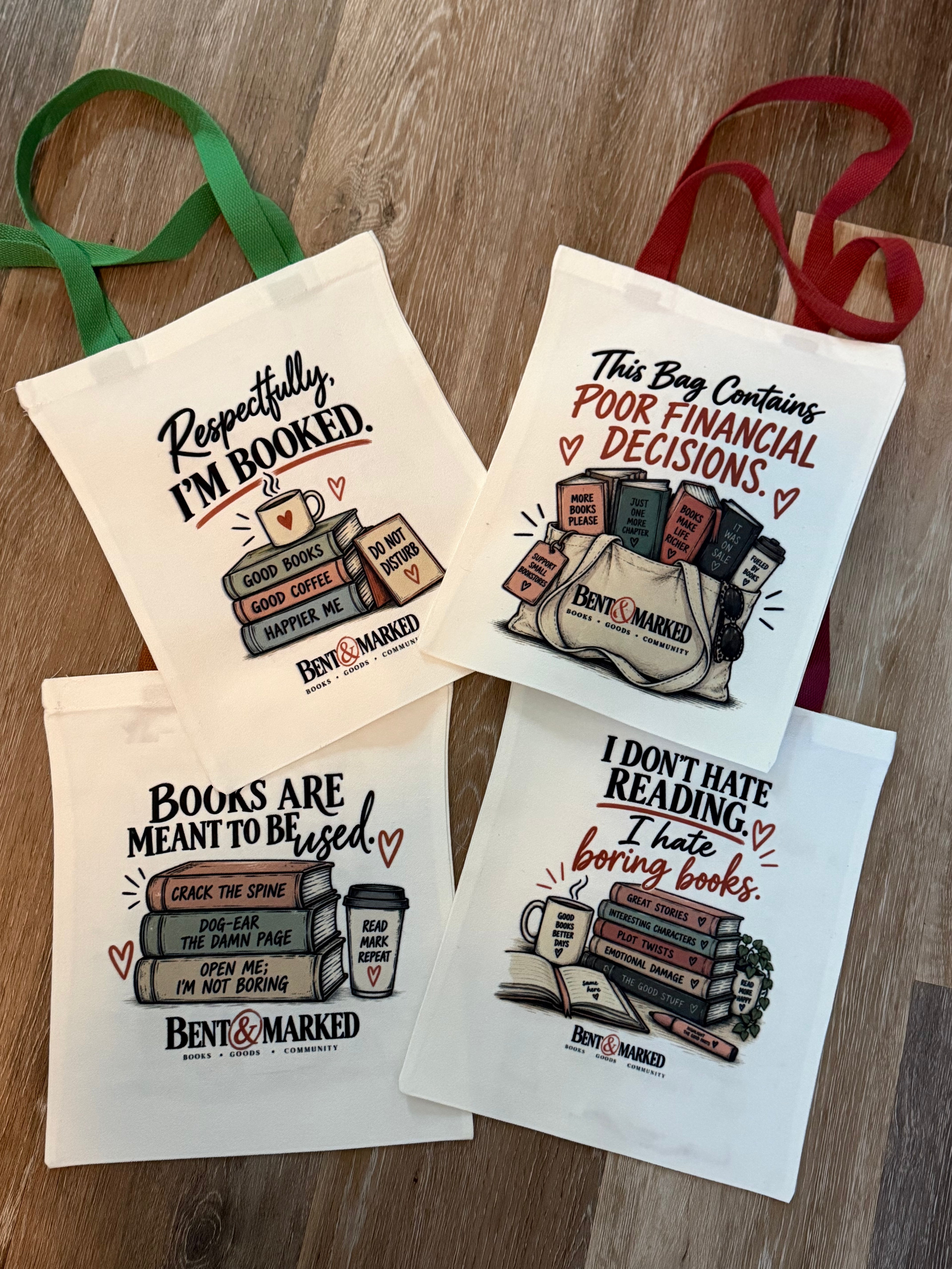 I Don't Hate Reading Canvas Tote Bag